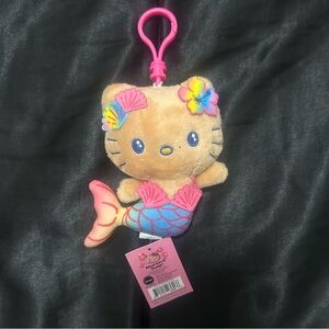 LIMITED EDITION Hawaii Hello Kitty Mermaid Plush Keychain